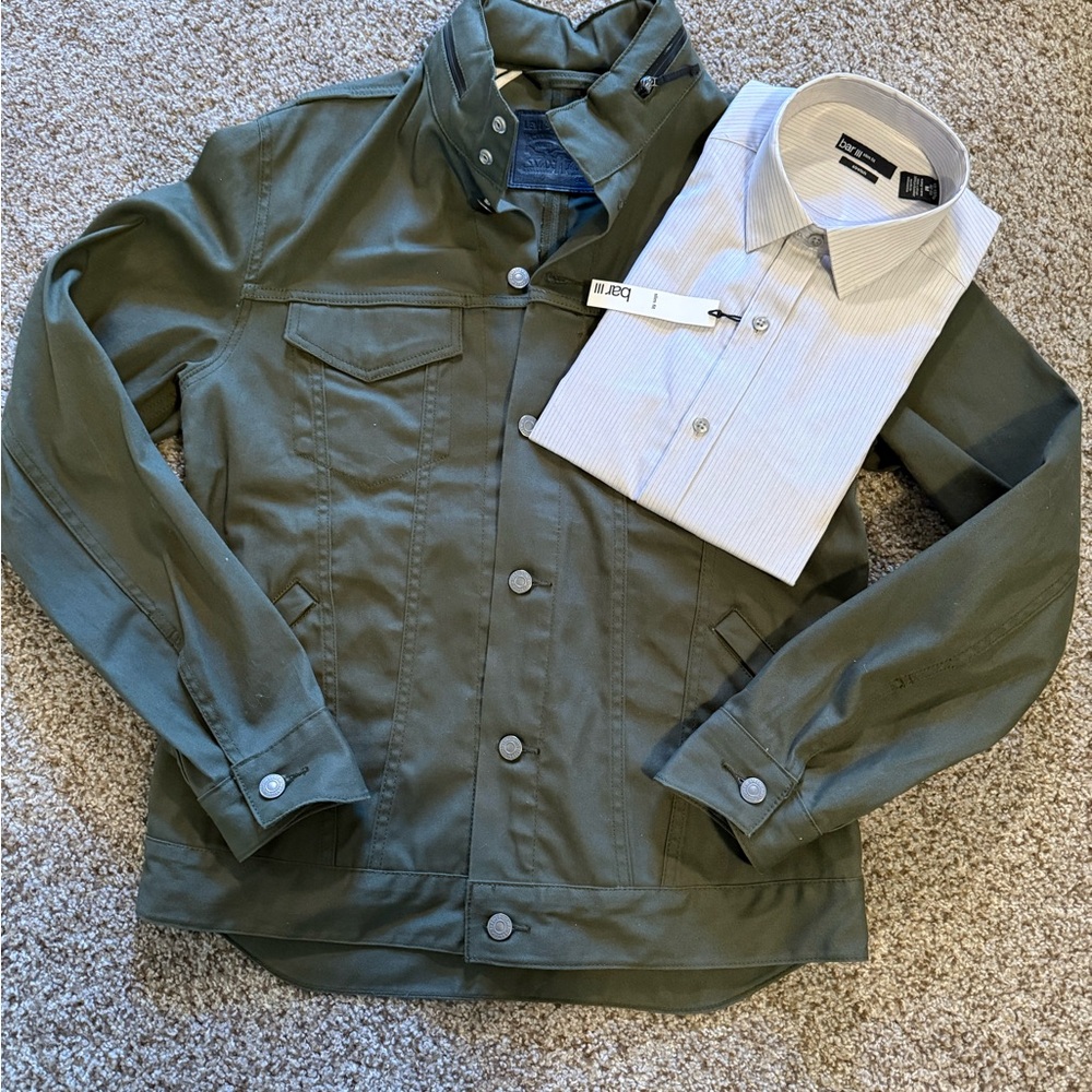 Signature by Levi Strauss Khaki Field Jacket